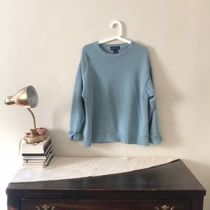 Cozy blue sweater!!!!